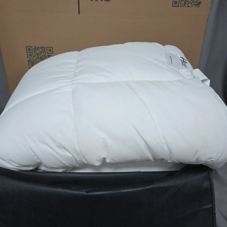 WHITE QUILTED DUVET INSERT 