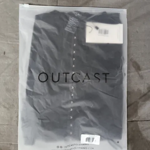 BAGGED OUTCAST ZARELA TOP IN BLACK SIZE XS
