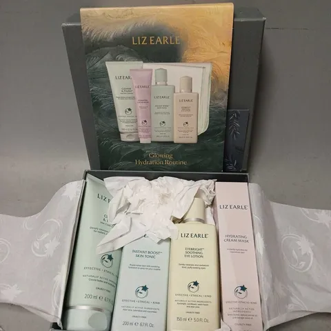 BOXED LIZ EARLE GLOWING HYDRATION ROUTINE