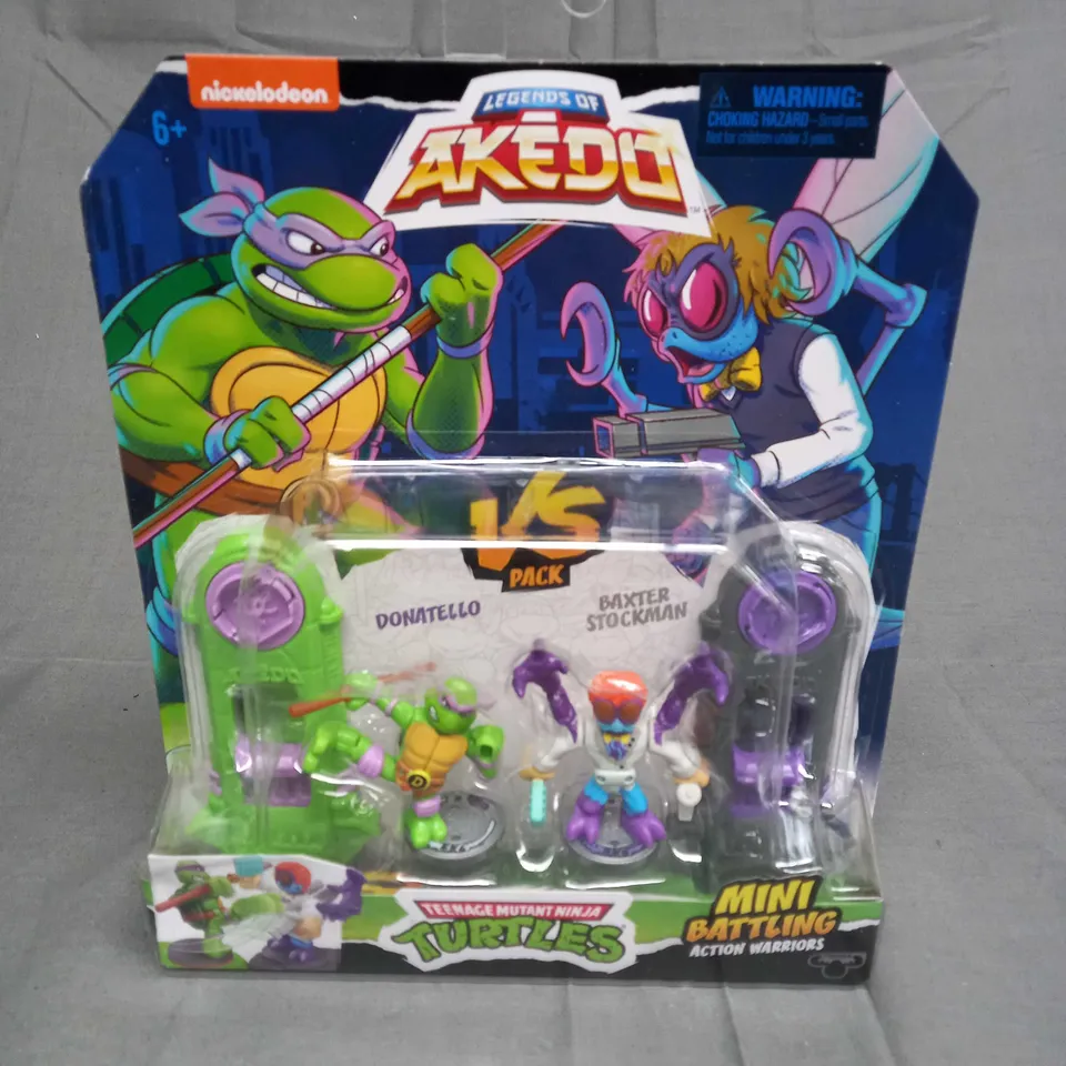 TEENAGE MUTANT NINJA TURTLES MINI BATTLING ACTION WARRIORS
