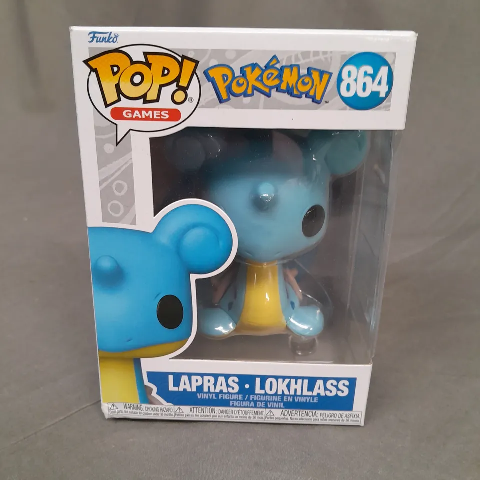 POP GAMES POKEMON LAPRAS VINYL FIGURE - 864