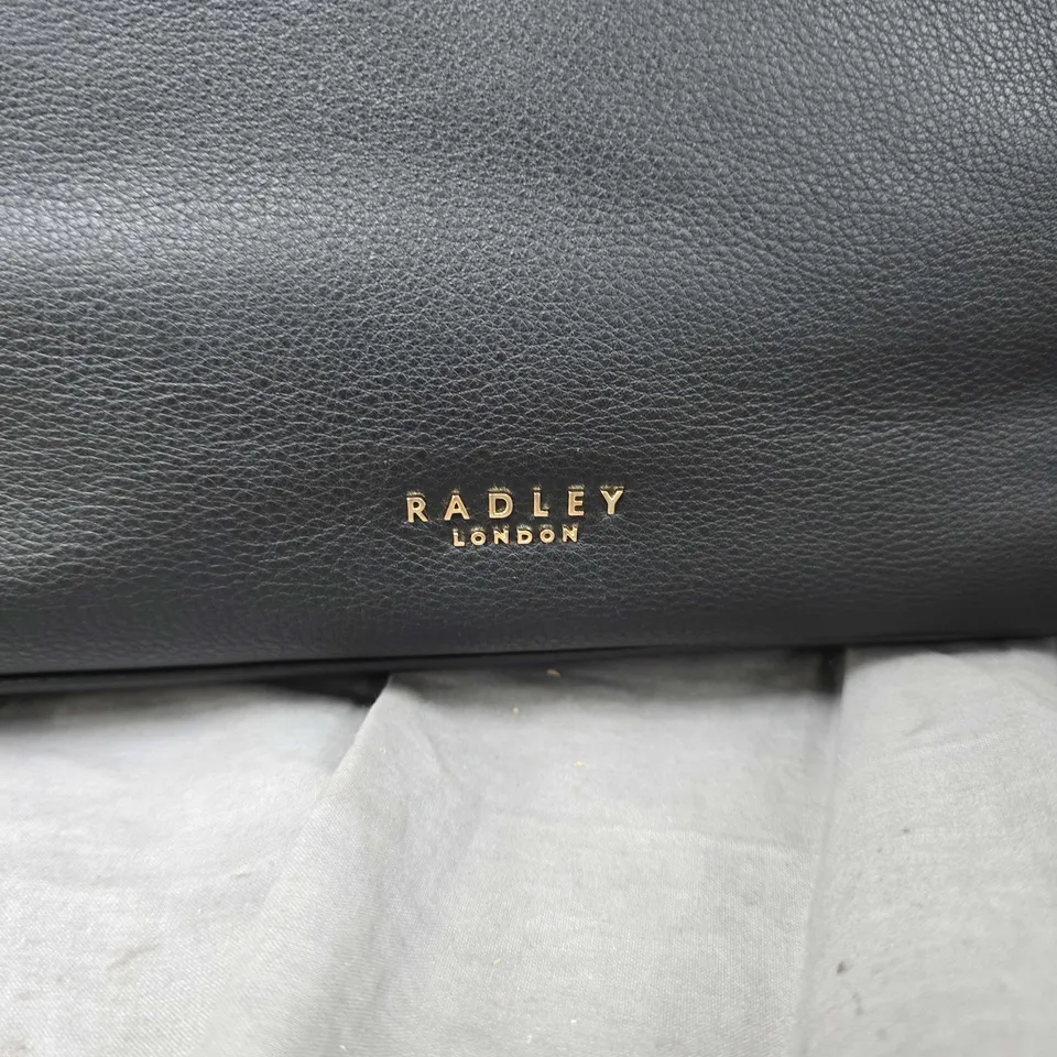 RADLEY LONDON BLACK LEATHER SHOULDER BAG