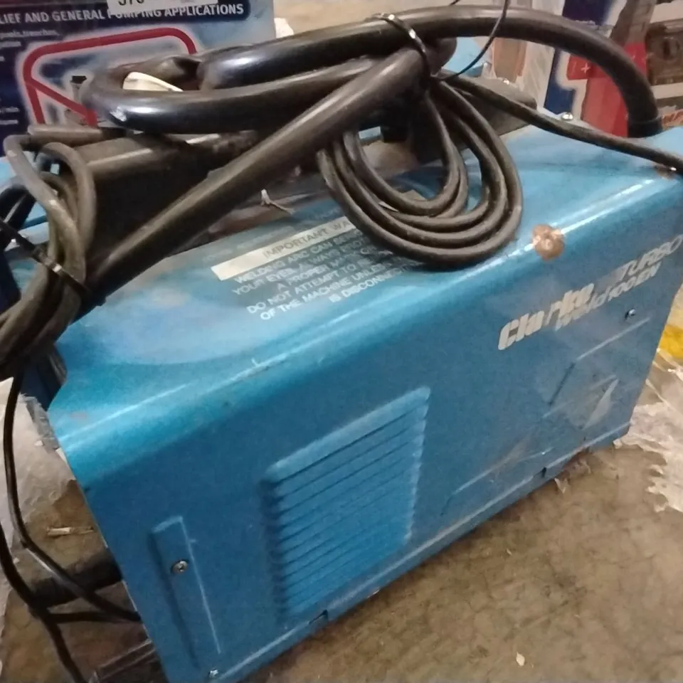 CLARKE MIG100EN TURBO 'NO-GAS' MIG WELDER