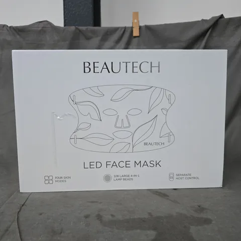 BOXED BEAUTECH LED FACE MASK