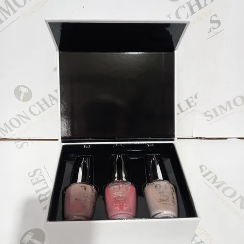 BOXED SET OF 3 OPI INFINITE SHINE 2 LONG WEAR VARNISH 