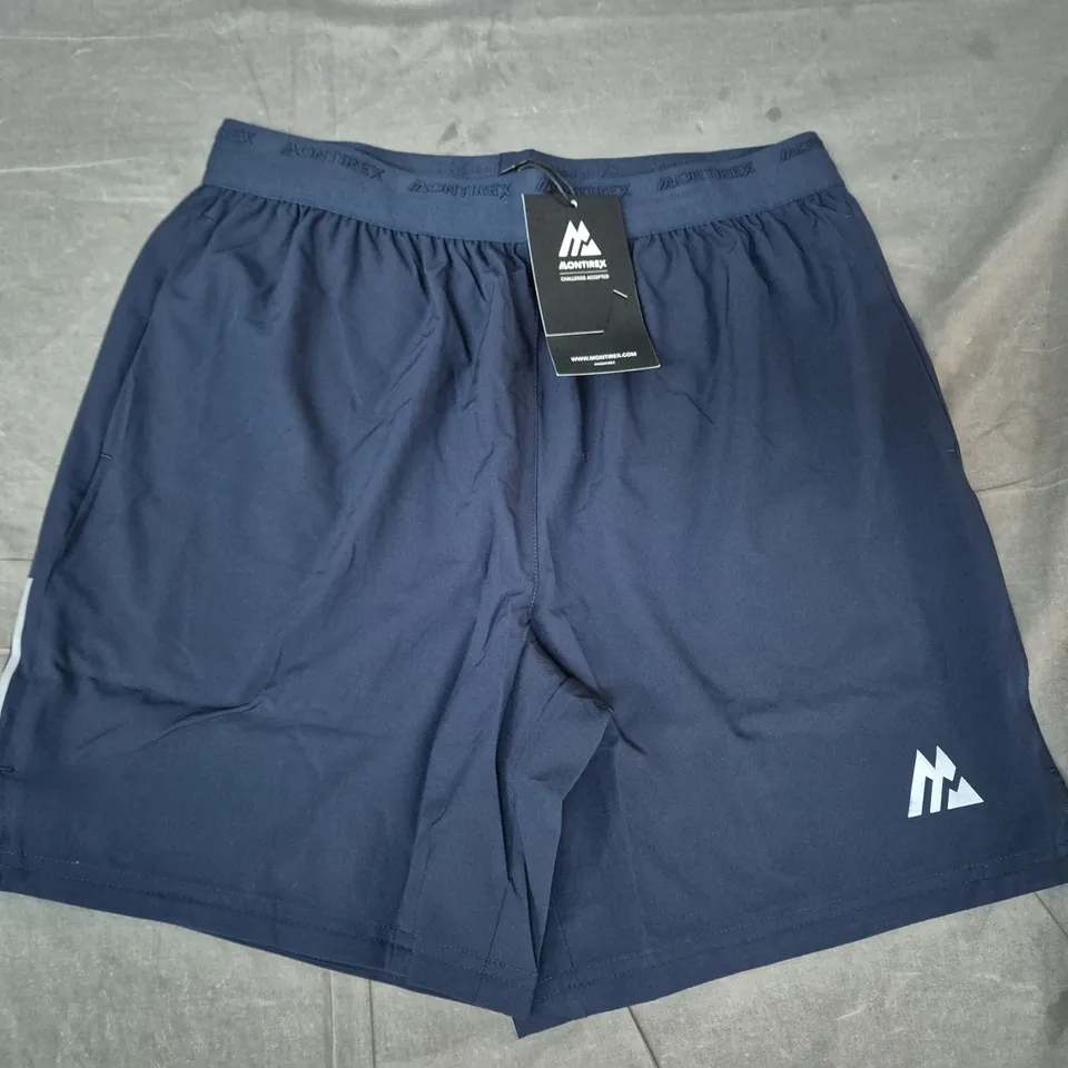 MONTIREX FLY 2.0 SHORTS IN MIDNIGHT BLUE SIZE MEDIUM