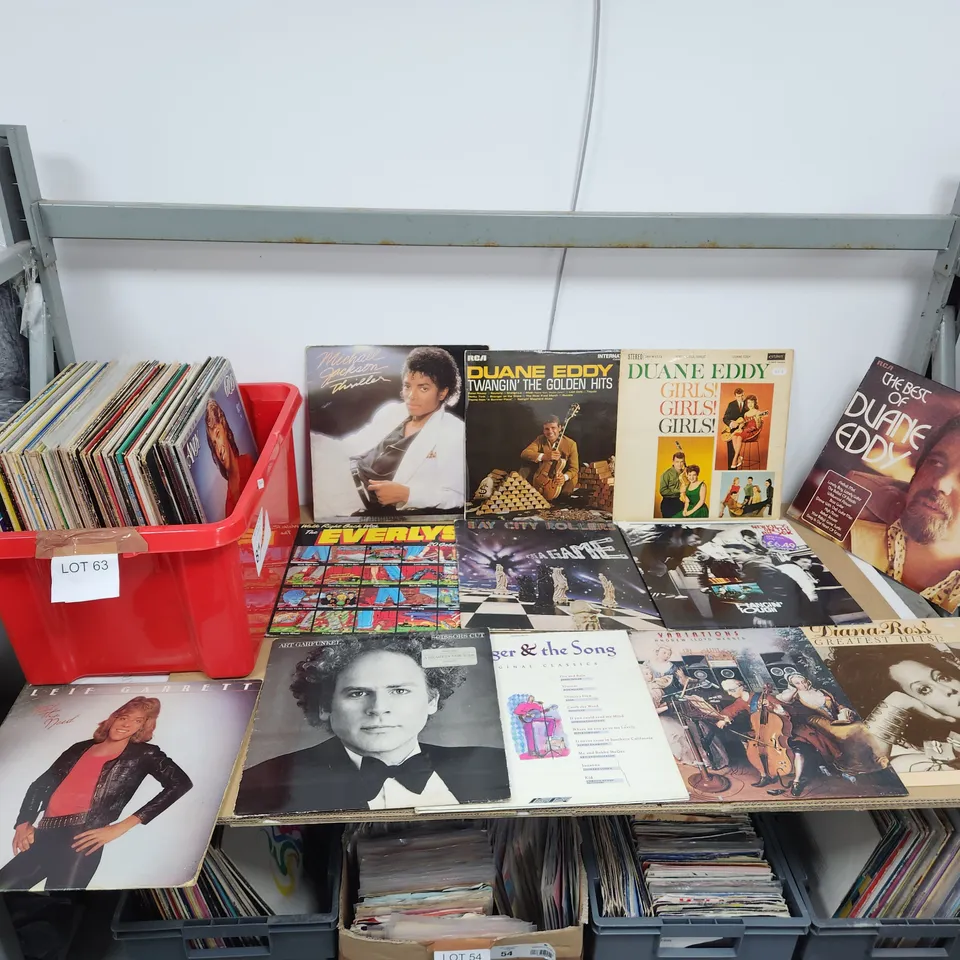 A COLLECTION OF VINYL RECORD LPs ETC