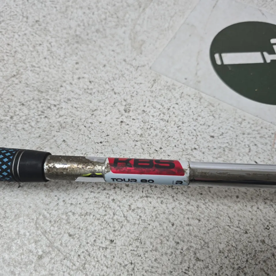 COBRA GOLF IRON – KBS TOUR 80 SHAFT DAMAGED HANDLE