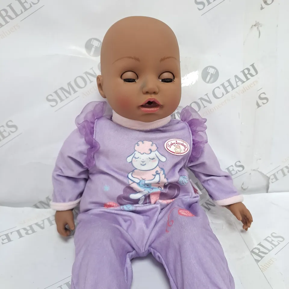 BABY ANNABELL INTERACTIVE LEAH 43CM RRP £64.99