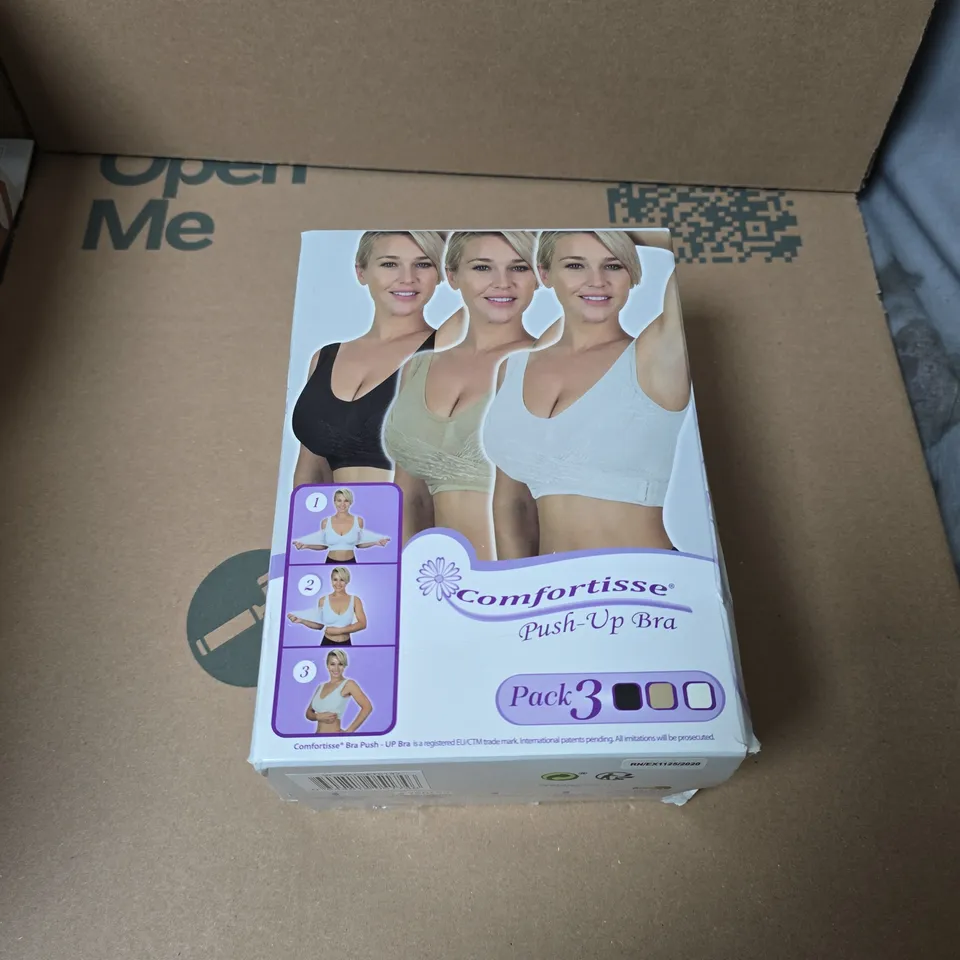 COMFORTISSE PUSH-UP BRA – PACK OF 3