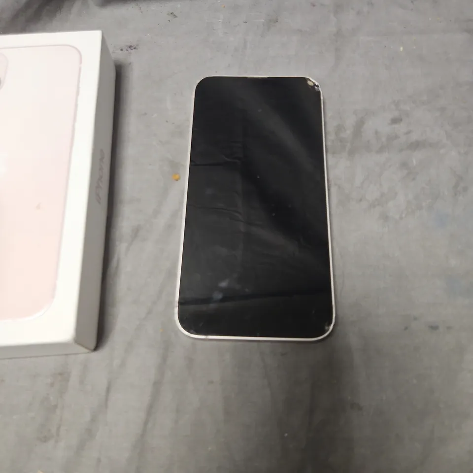 APPLE IPHONE 13 – BOXED, DAMAGED (REAR GLASS CRACKED)