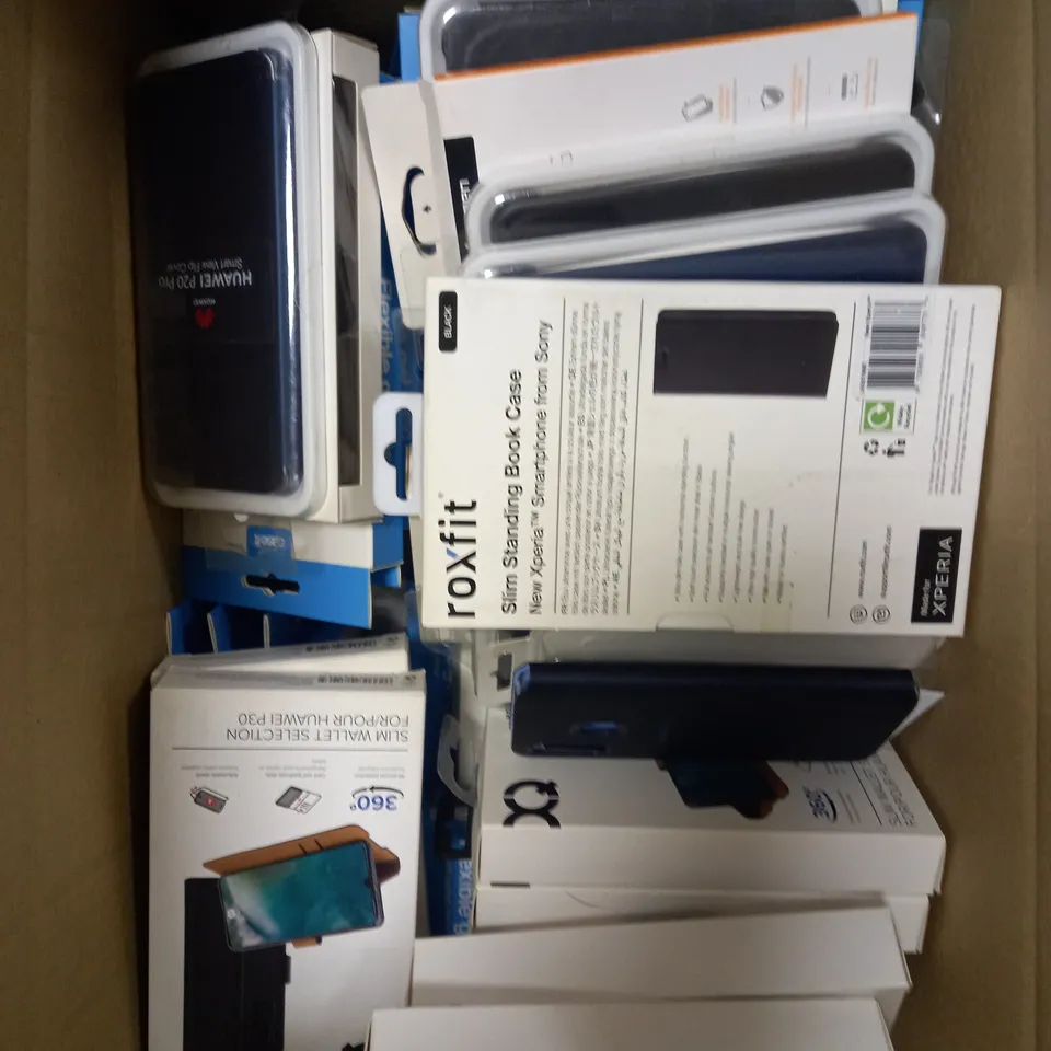 APPROXIMATELY 60 ASSORTED SMARTPHONE PROTECTIVE CASES FOR VARIOUS MODELS
