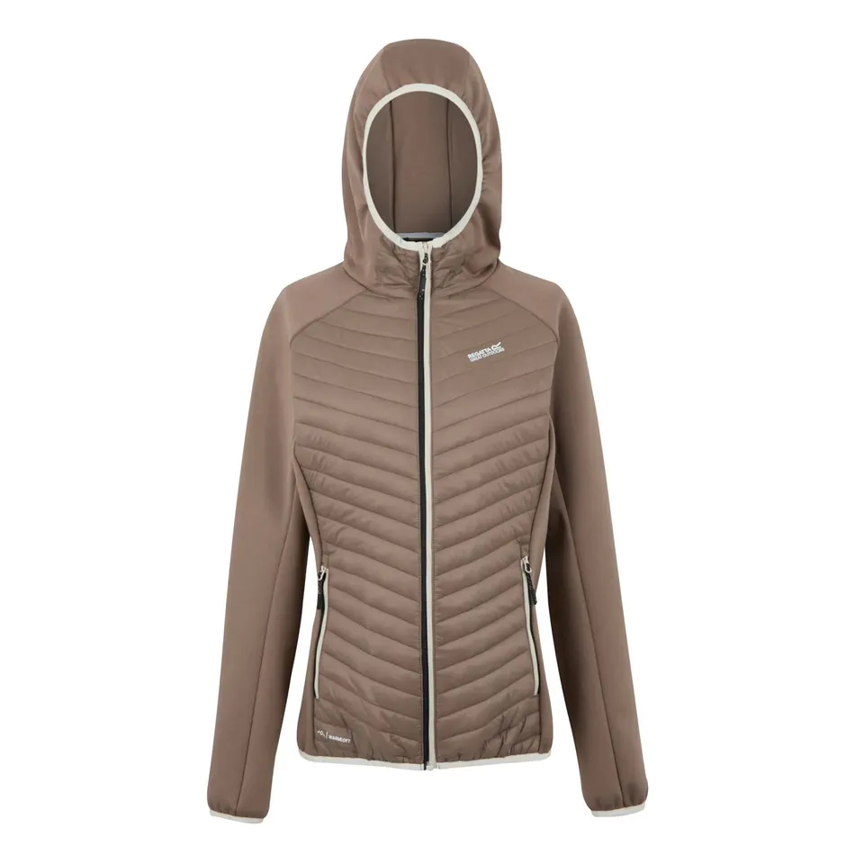 BRAND NEW REGATTA WOMENS ANDRESON HYBRID PADDED JACKET IN MOCHA SIZE 20
