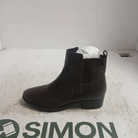 GEOX BROWN LEATHER CHELSEA BOOTS – ANKLE BOOTS