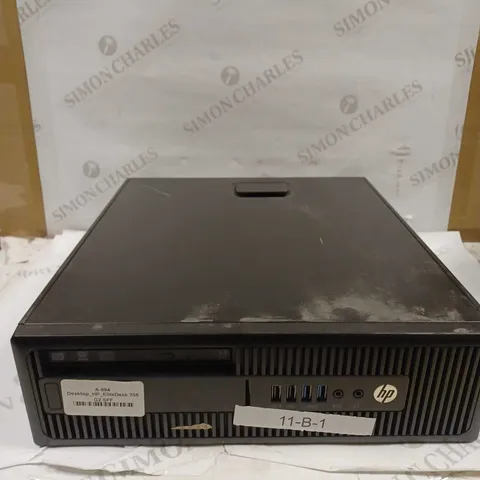 HP ELITE DESK 705 DESKTOP PC