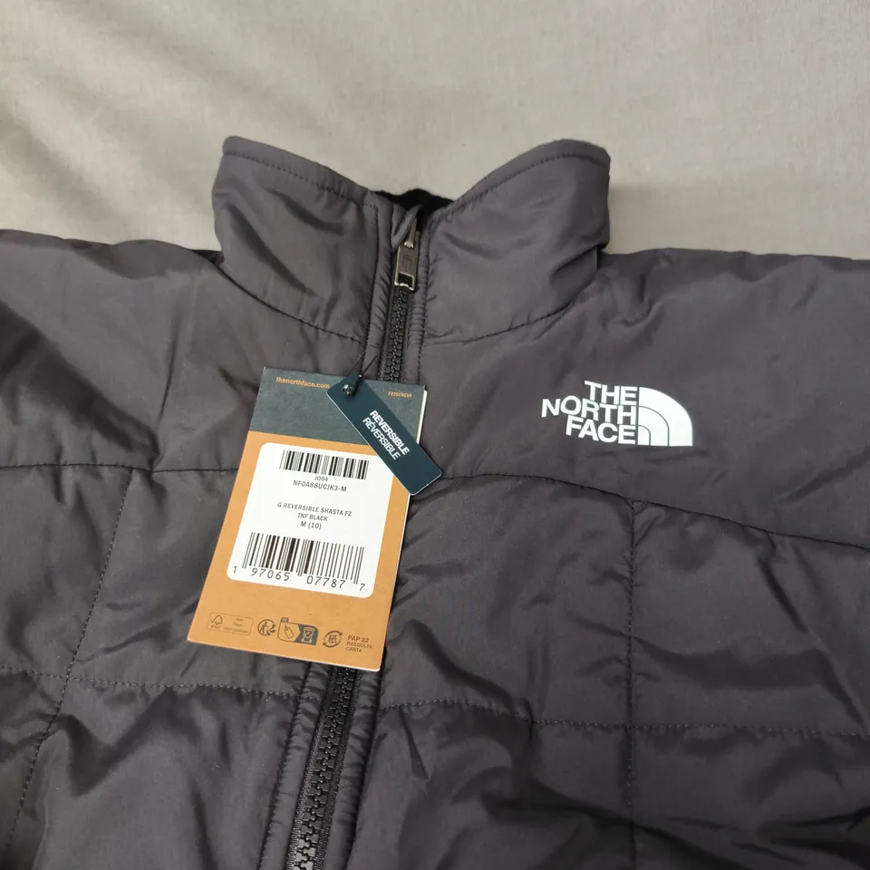 THE NORTH FACE G REVERSIBLE SHASTA FZ JACKET – BLACK, MEN'S SIZE M (10)