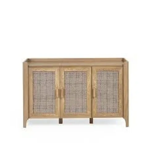 BOXED JULIAN BOWEN SYDNEY 3 DOOR SIDEBOARD - OAK (1 BOX)