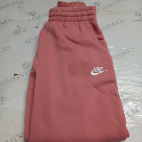 NIKE LOGO FLEECED TRACKSUIT BOTTOMS SIZE M