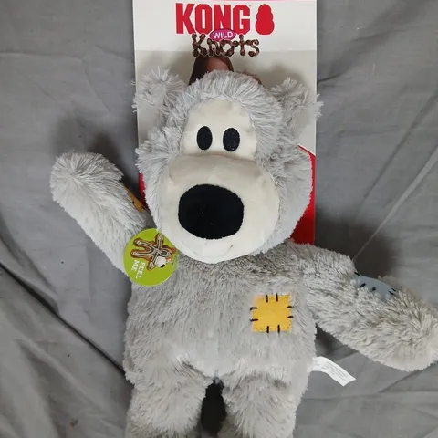 KONG WILD KNOTS PLUSH DOG TOY – GREY