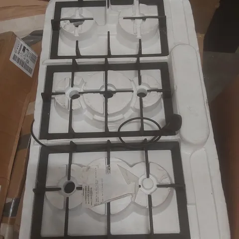 AEG 3000 SERIES 86CM.5 BURNER GAS HOB WITH NOK BURNER - STAINLESS STEEL 