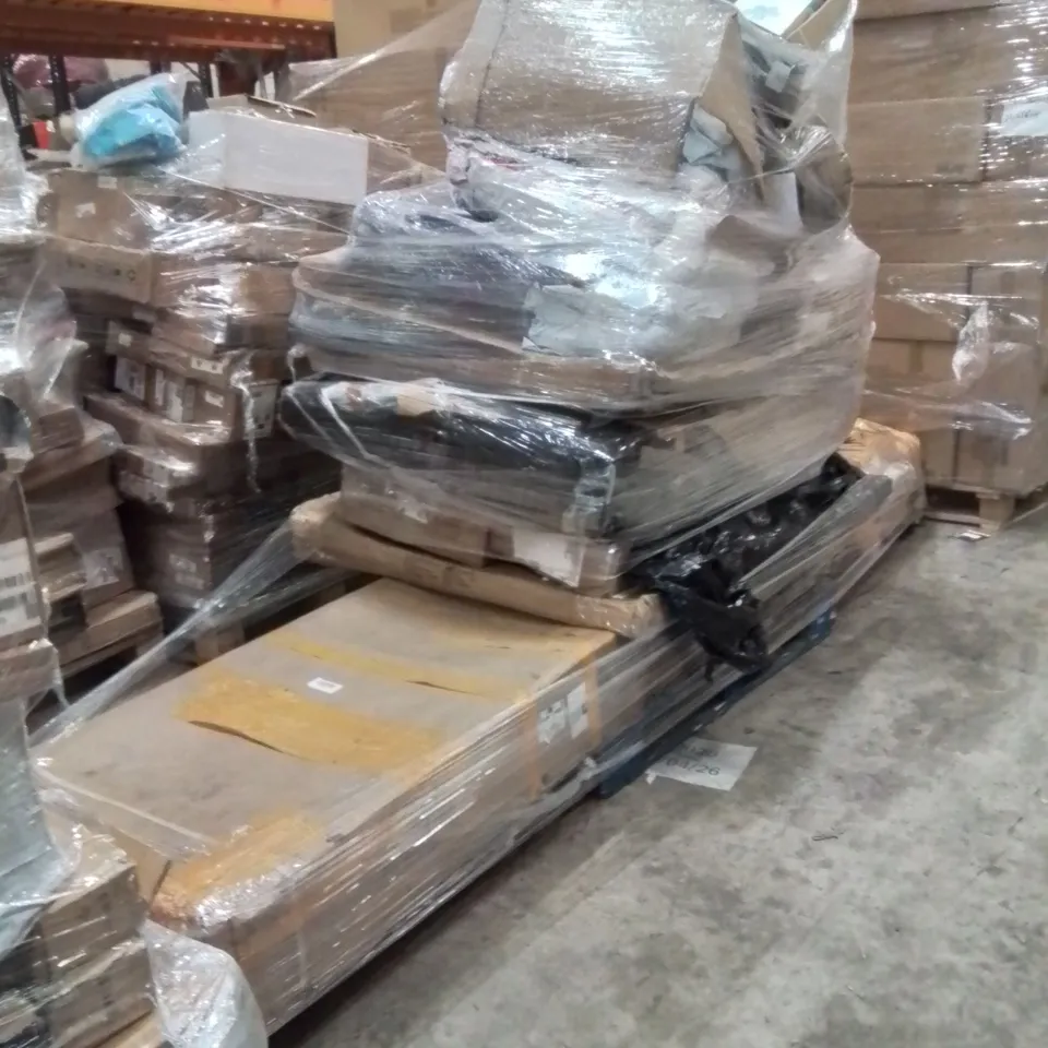 PALLET OF ASSORTED HOUSEHOLD GOODS AND PRODUCTS TO INCLUDE;PILLOW,WOMEN'S CLOTHING ITEM,LED LIGHT,DIET SUPPLEMENTS 