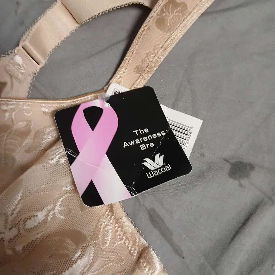 WACOAL THE AWARENESS BRA – BEIGE LACE - SIZE UK42C