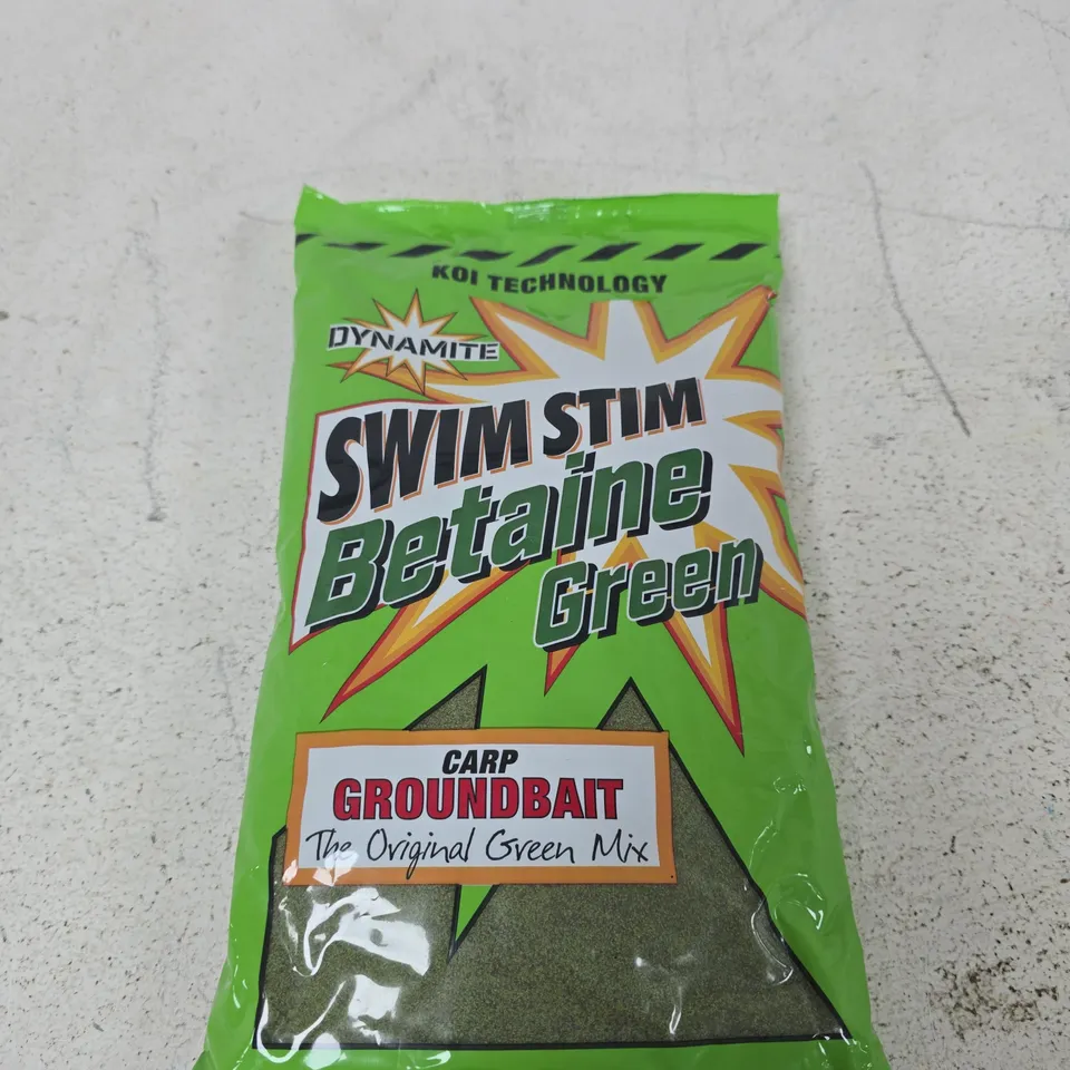 DYNAMITE SWIM STIM BETAINE GREEN GROUNDBAIT FOR CARP – THE ORIGINAL GREEN MIX 900G
