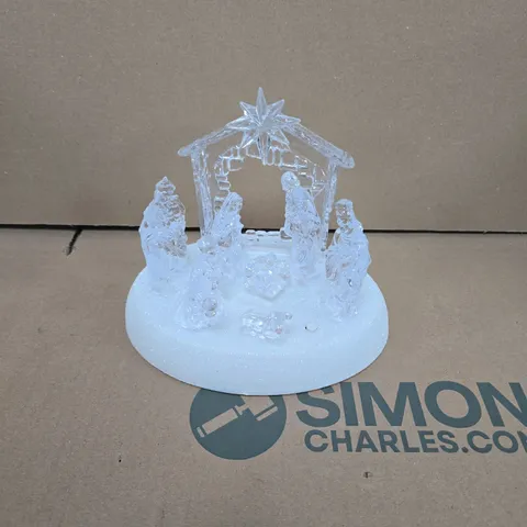LARGE QUANTITY OF BOXED 20CM CHRISTMAS NATIVITY LED DECORATION - COLLECTION ONLY 