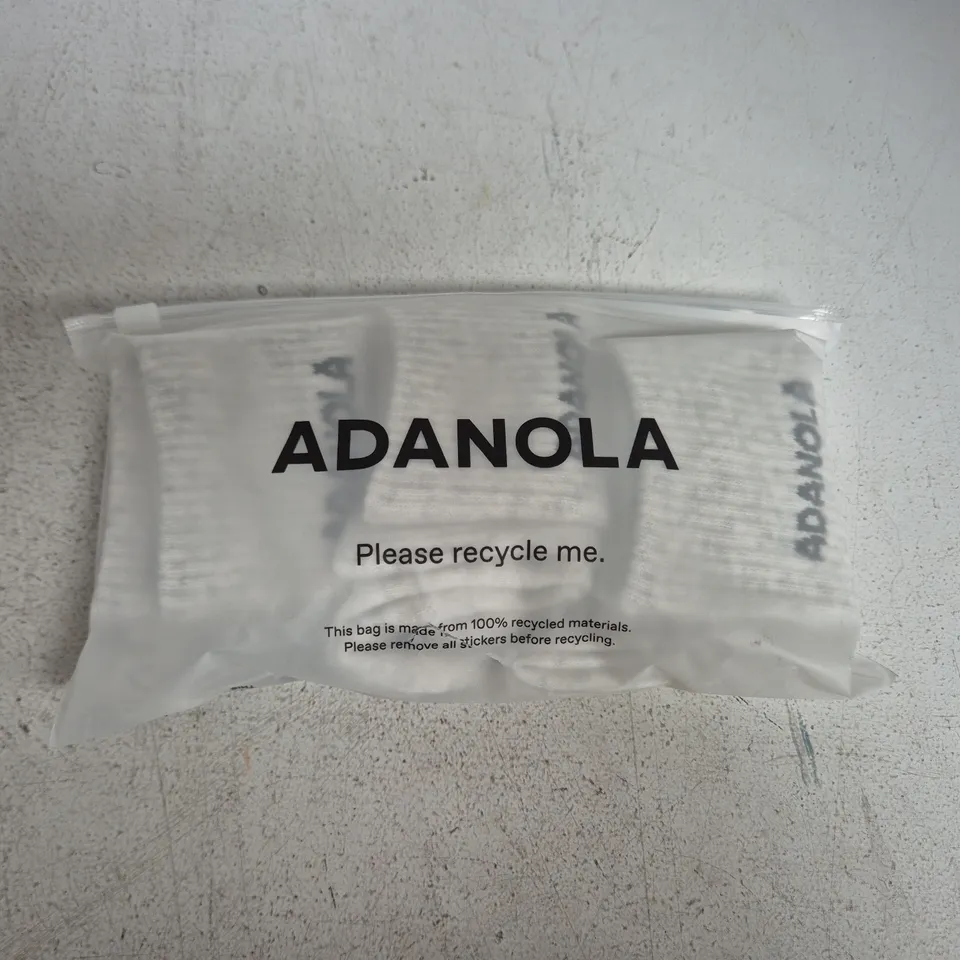 BAGGED ADANOLA 3 PACK SOCKS – LIGHT GREY MELANGE
