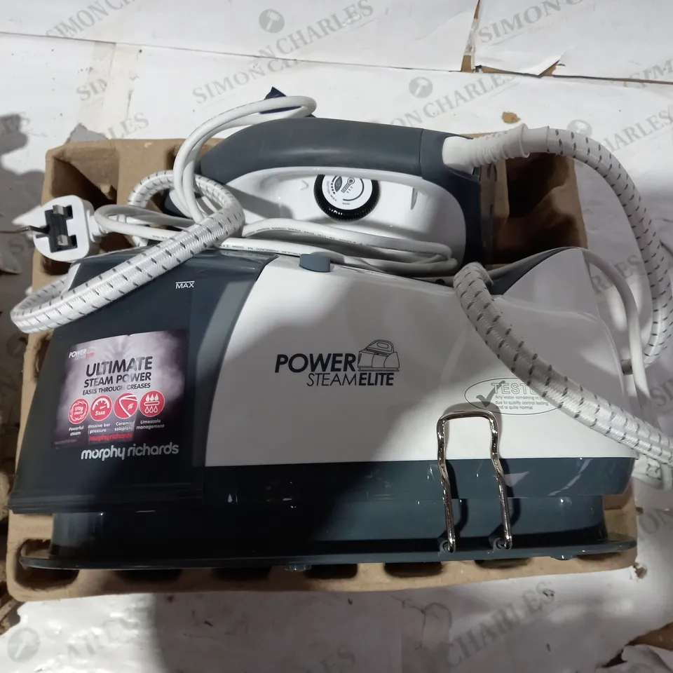 MORPHY RICHARDS POWER STEAM ELITE STEAM GENERATOR IRON GREY 