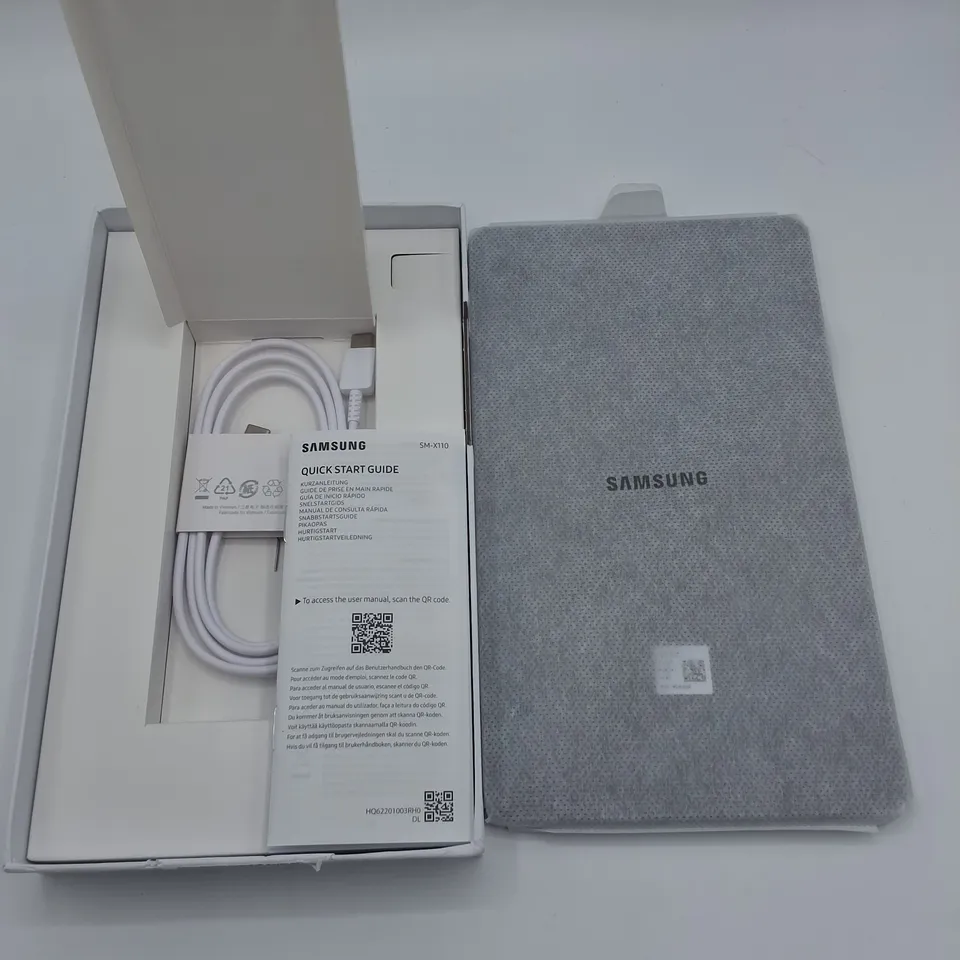 BOXED SAMSUNG GALAXY TAB A9 4/64GB IN BLACK - SM-X110