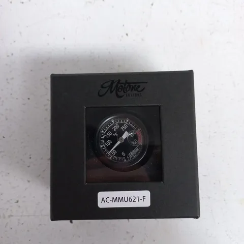 MOTION CUSTOMS DIAL THERMOMETER GAUGE IN BOX – MODEL AC-MMU621-F