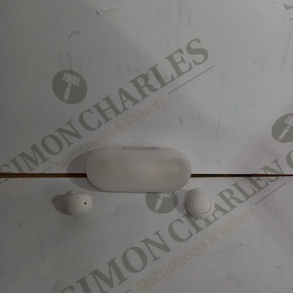 SONY EARBUDS IN WHITE
