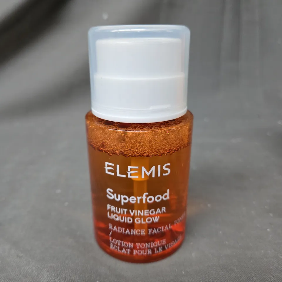 ELEMIS SUPERFOOD FRUIT VINEGAR LIQUID GLOW REFRESHING FACIAL TONER 145ML