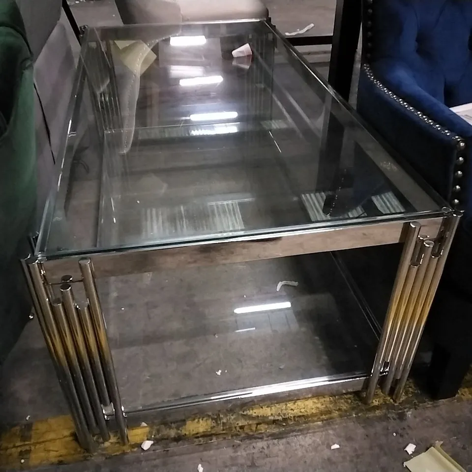 CODMAN GLASS COFFEE TABLE