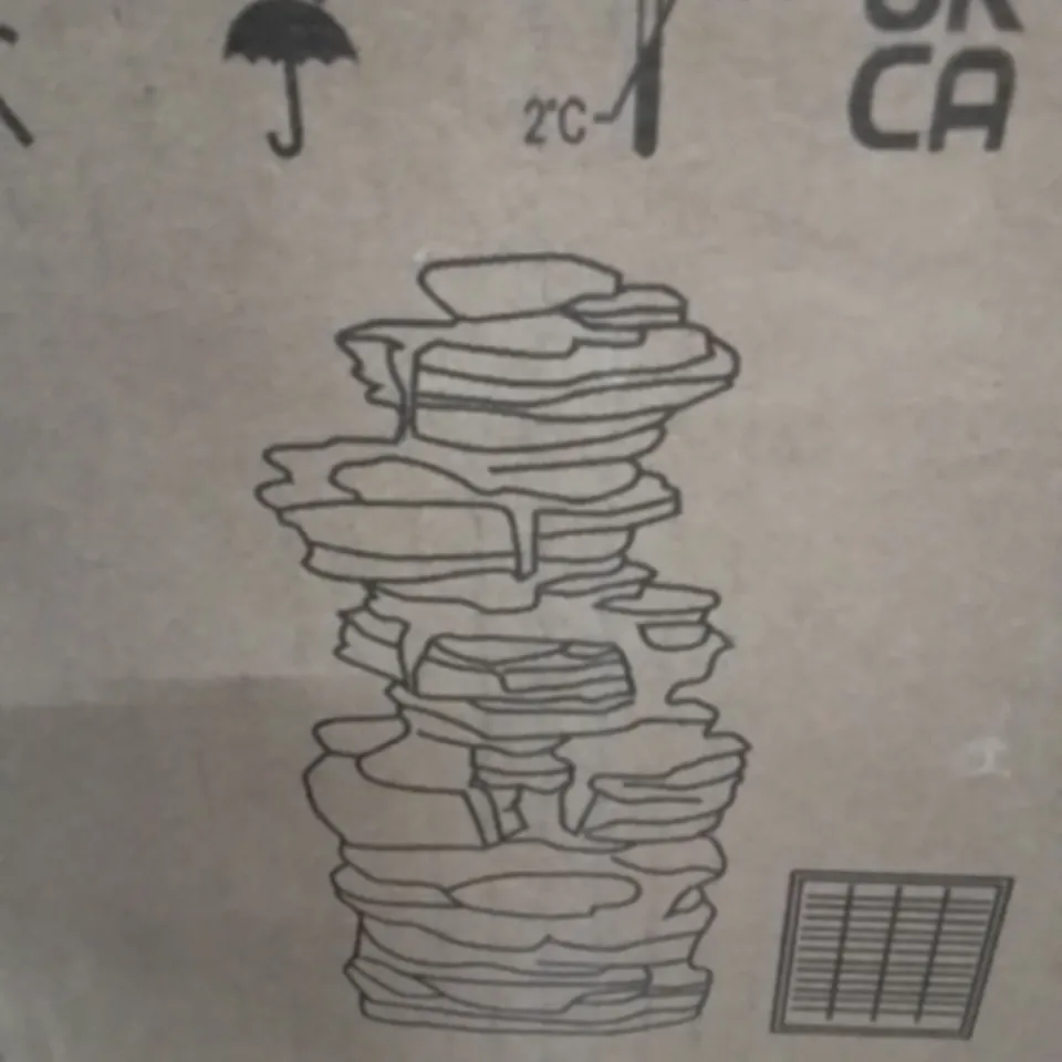 BOXED WATER FOUNTAIN 