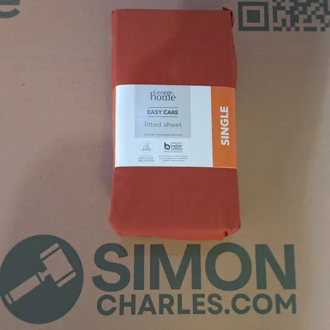BRAND NEW BOX OF APPROXIMATELY 16 EASY CARE FITTED SHEET SIZE SINGLE