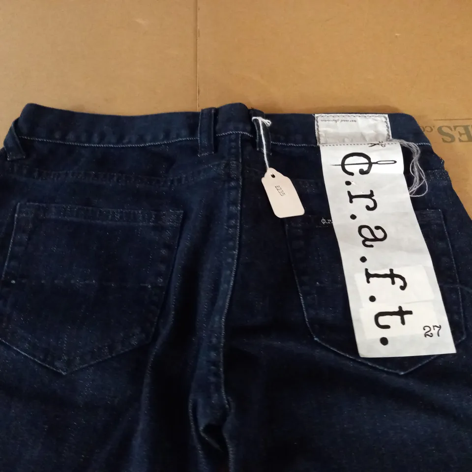 BRAND NEW CRAFT ANGIE DARK RINSE JEANS - 27