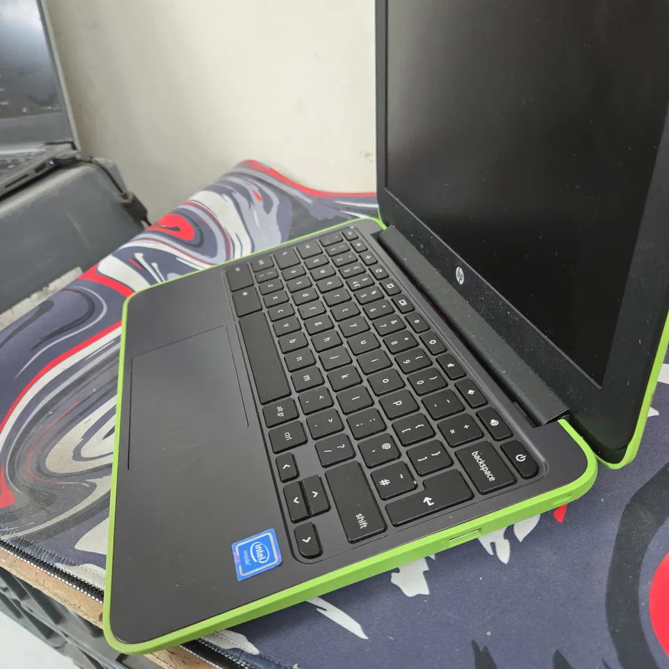 HP CHROMEBOOK 11 G5 EE LAPTOP – GREEN TRIM