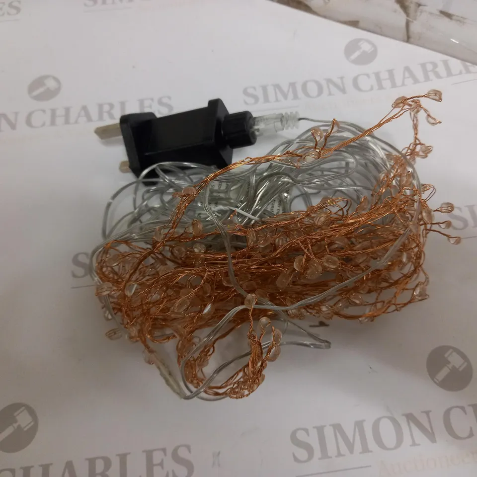 JOHN LEWIS FIRE CRACKER PURE WHITE LEDS ON COPPER WIRE (240 COUNT)