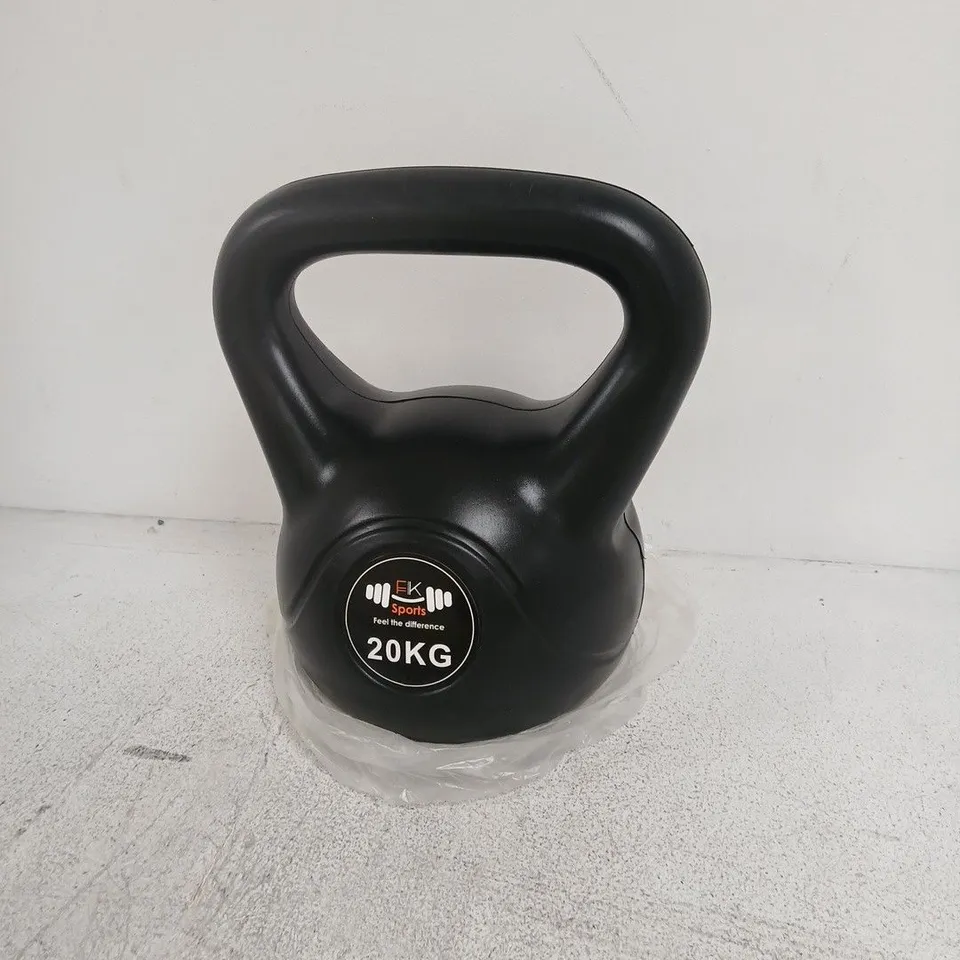 KETTLEBELL 20KG – EK SPORTS (BLACK)
