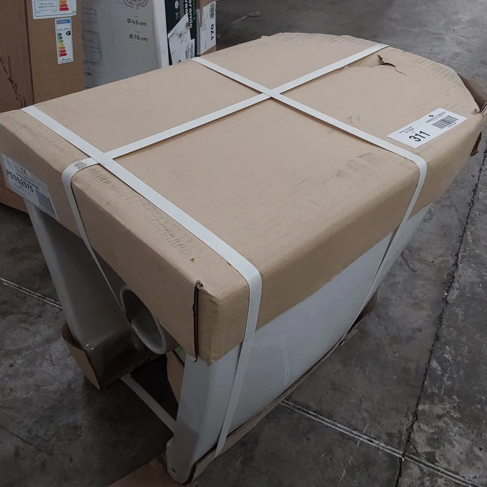 BACK TO WALL WHITE WC PAN