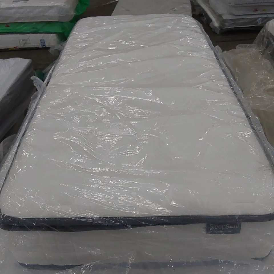 BAGGED 3' SINGLE HORRELL BLISS PILLOW TOP POCKET SPRUNG MATTRESS 
