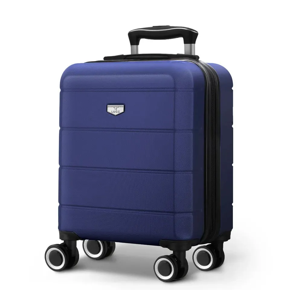 BOXED 15-INCH JETSET TRAVEL CABIN BAG - MIDNIGHT BLUE (1 BOX)