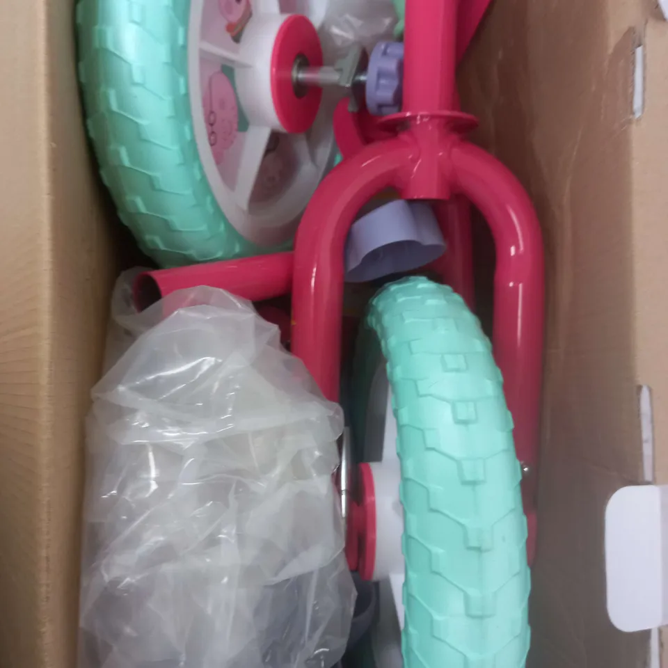 PEPPA PIG 2-IN-1 10 INCH TRAINING BIKE RRP £59.99