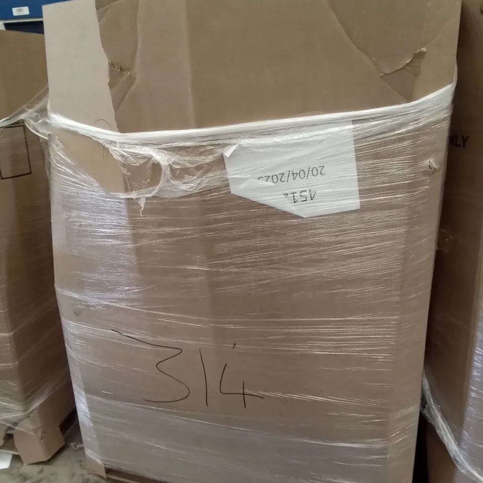 PALLET OF ASSORTED ITEMS INCLUDING HOMIDEC DRYING RACK, SHOE RACK, MONTESSORI WOODEN TABLE & CHAIR SET, ROLLER BLINDS, PET RAMP 