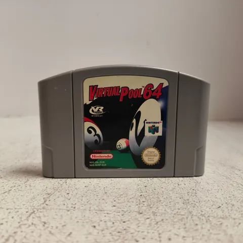 NINTENDO 64 VIRTUAL POOL 64 GAME PAK