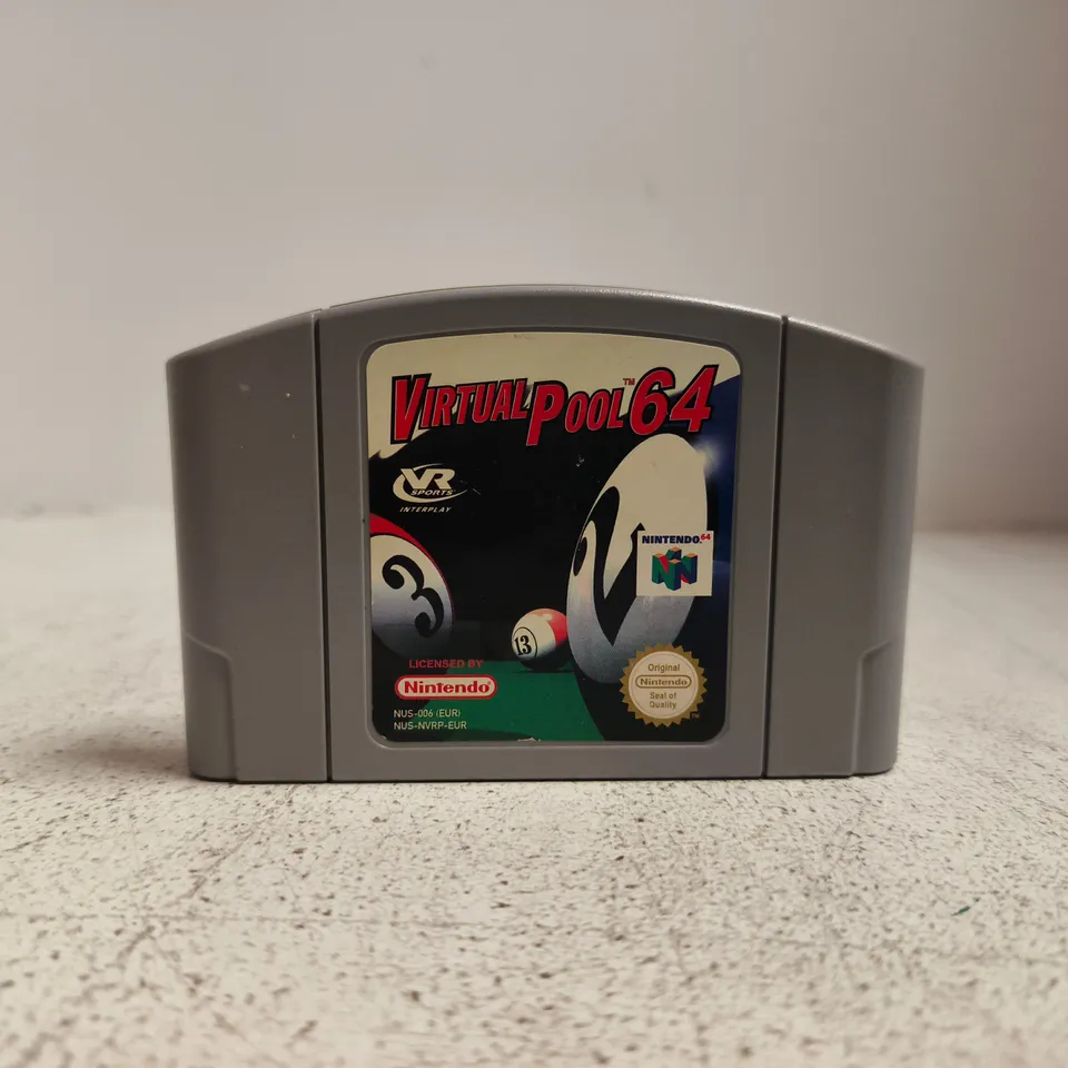 NINTENDO 64 VIRTUAL POOL 64 GAME PAK
