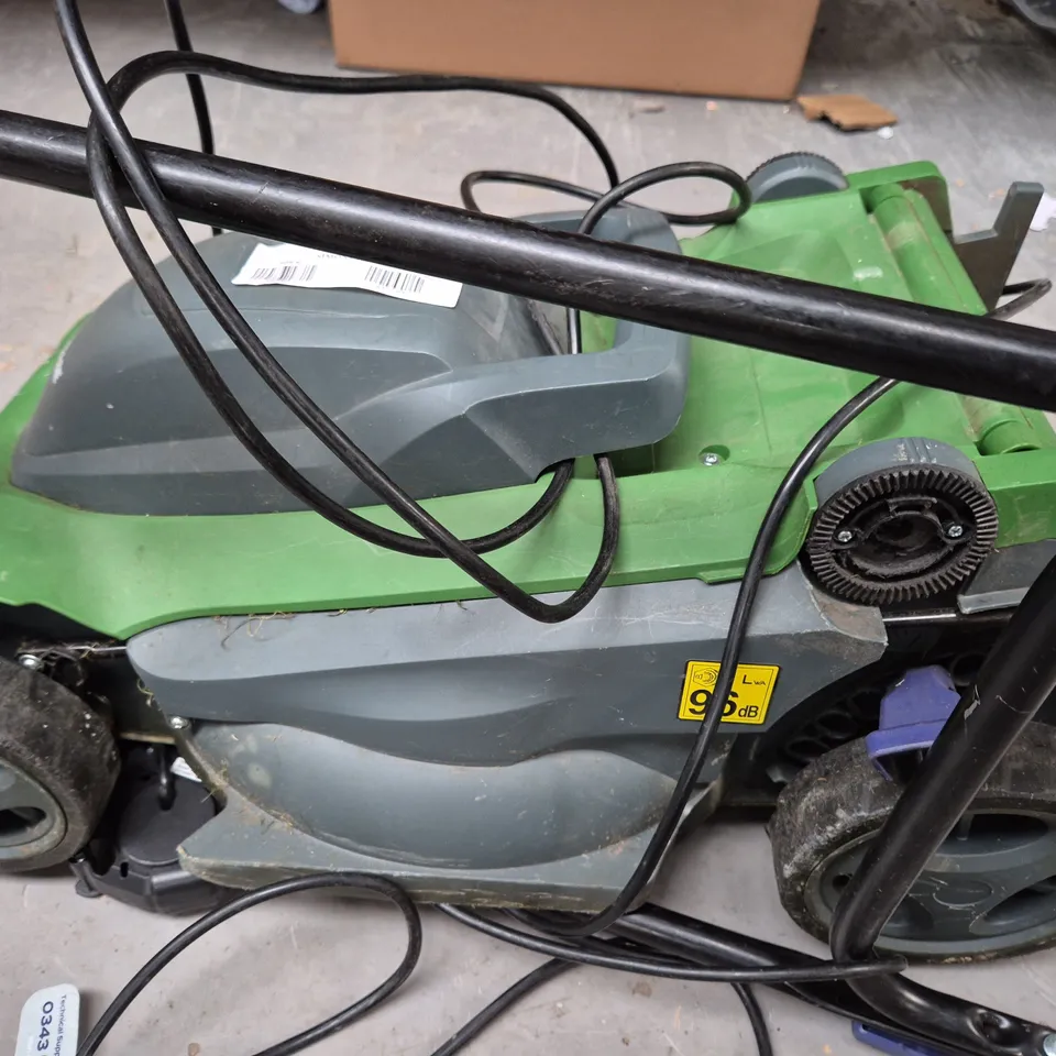 POWERBASE ELECTRIC ROTARY LAWNMOWER - COLLECTION ONLY