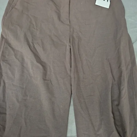 ZARA TROUSERS IN BROWN SIZE MEDIUM